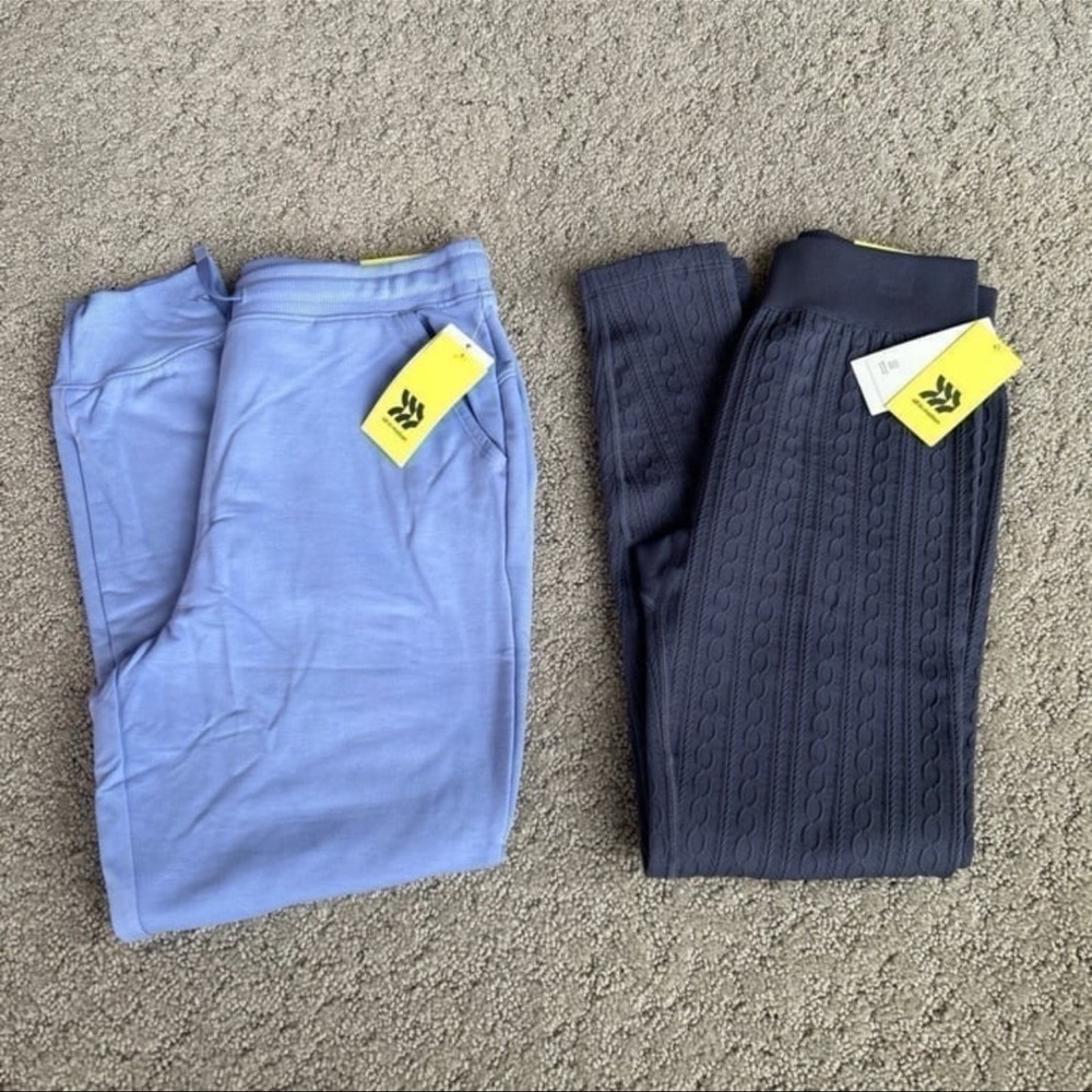 All in Motion Seamless Leggings Textured Joggers Bundle Sweatpants Set XL (14) - Picture 1 of 12